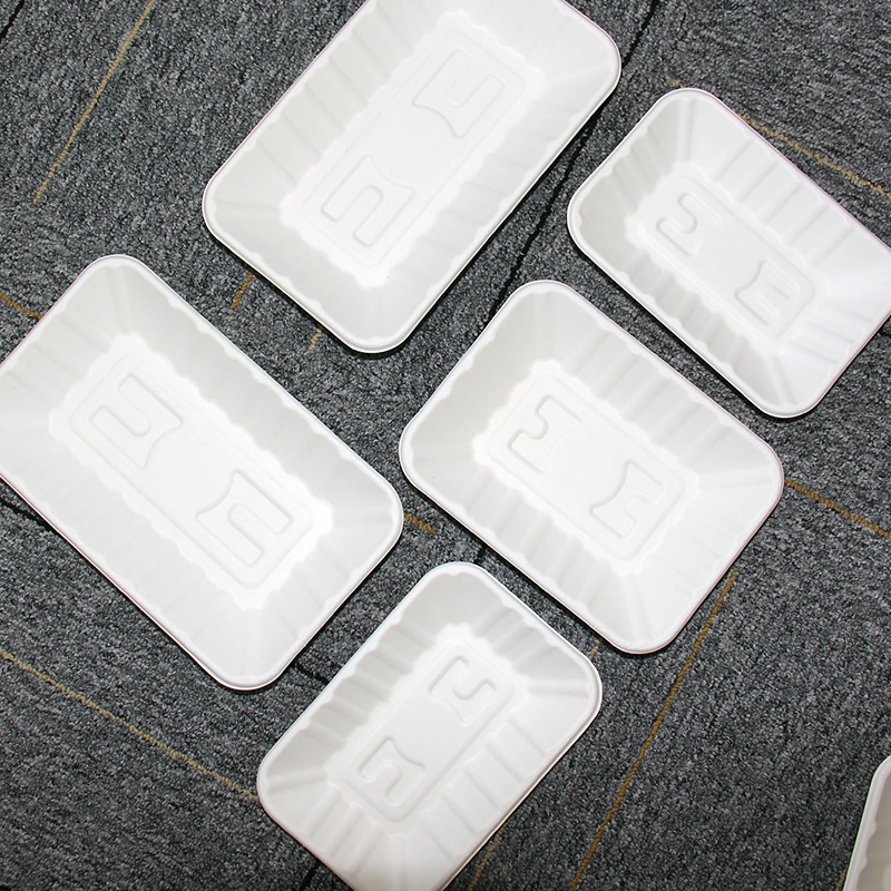 Chinese Factory Single Use Meal Fruit Packing Box Biodegradable Envases Universales Disposable Fast Food Fruit Packaging